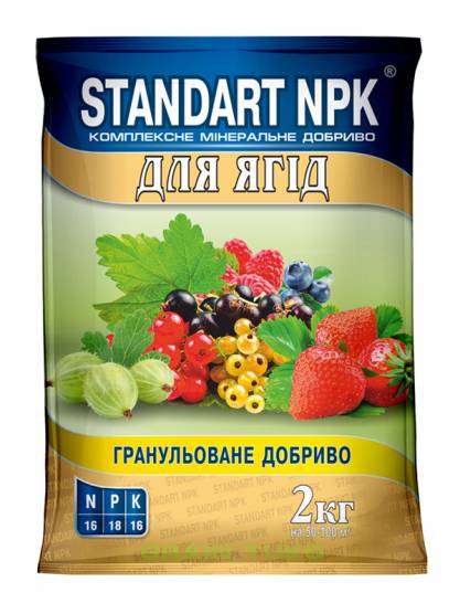 Standart NPK Комплексне мінеральне добриво для ягід